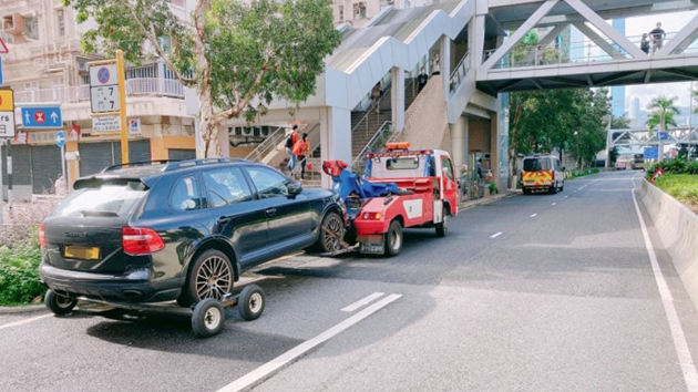 警方旺角打擊違泊 發逾千張告票拖走4車