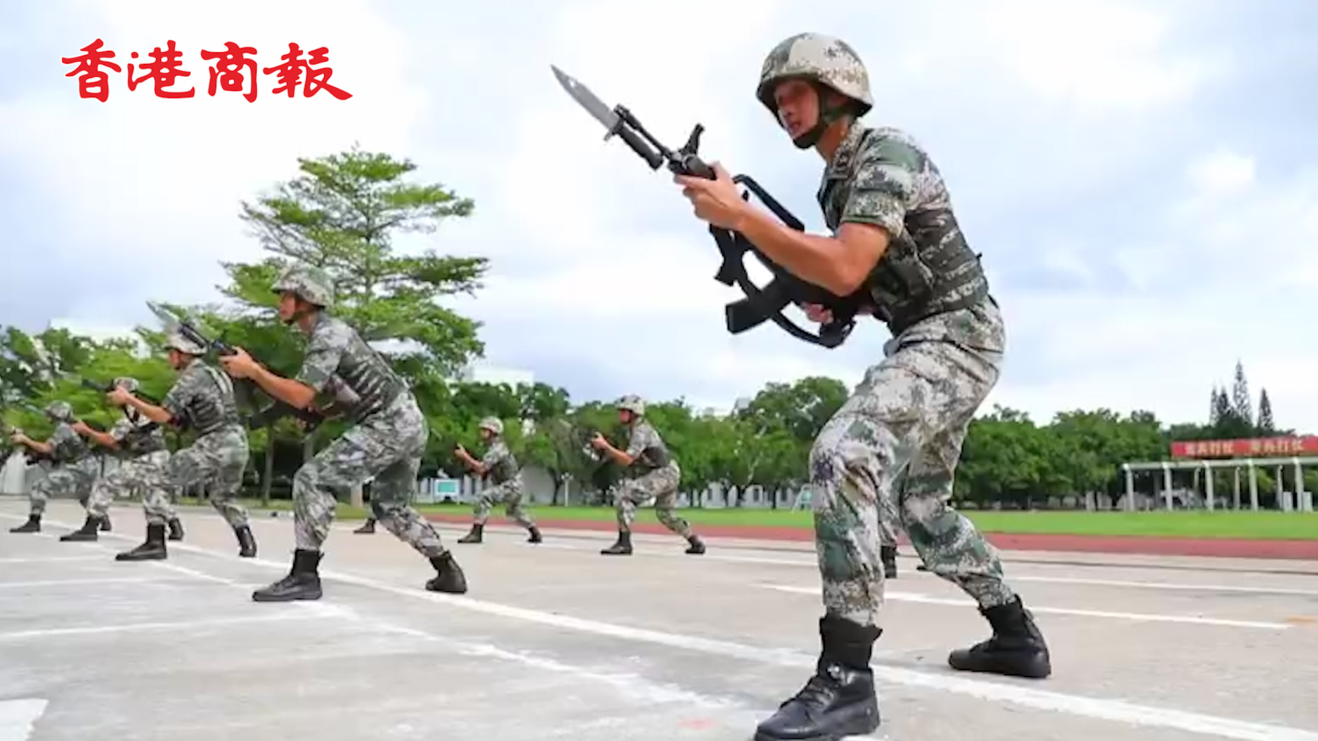 有片丨熱血沸騰！駐香港部隊組織刺殺集訓