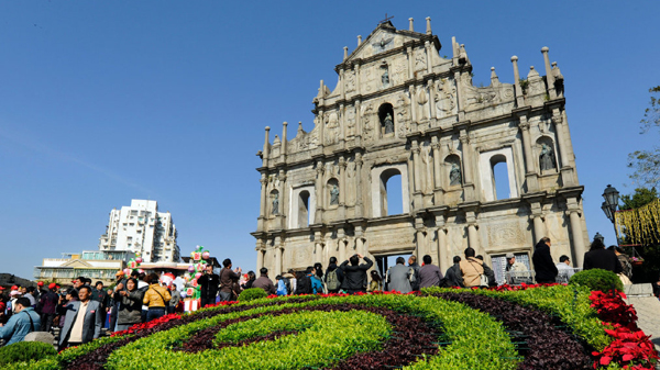 今年7月入境澳門旅客按月增五成