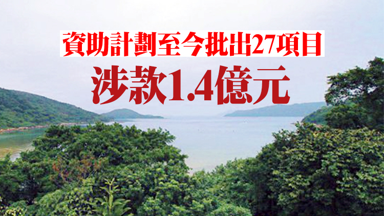 鄉郊保育資助計劃批出10個項目 涉款4000萬元