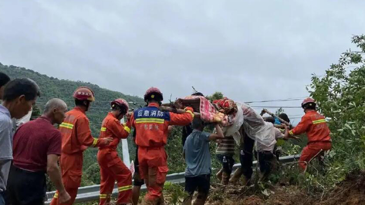 廣西北流發生泥石流災害 致7人死亡1人失聯