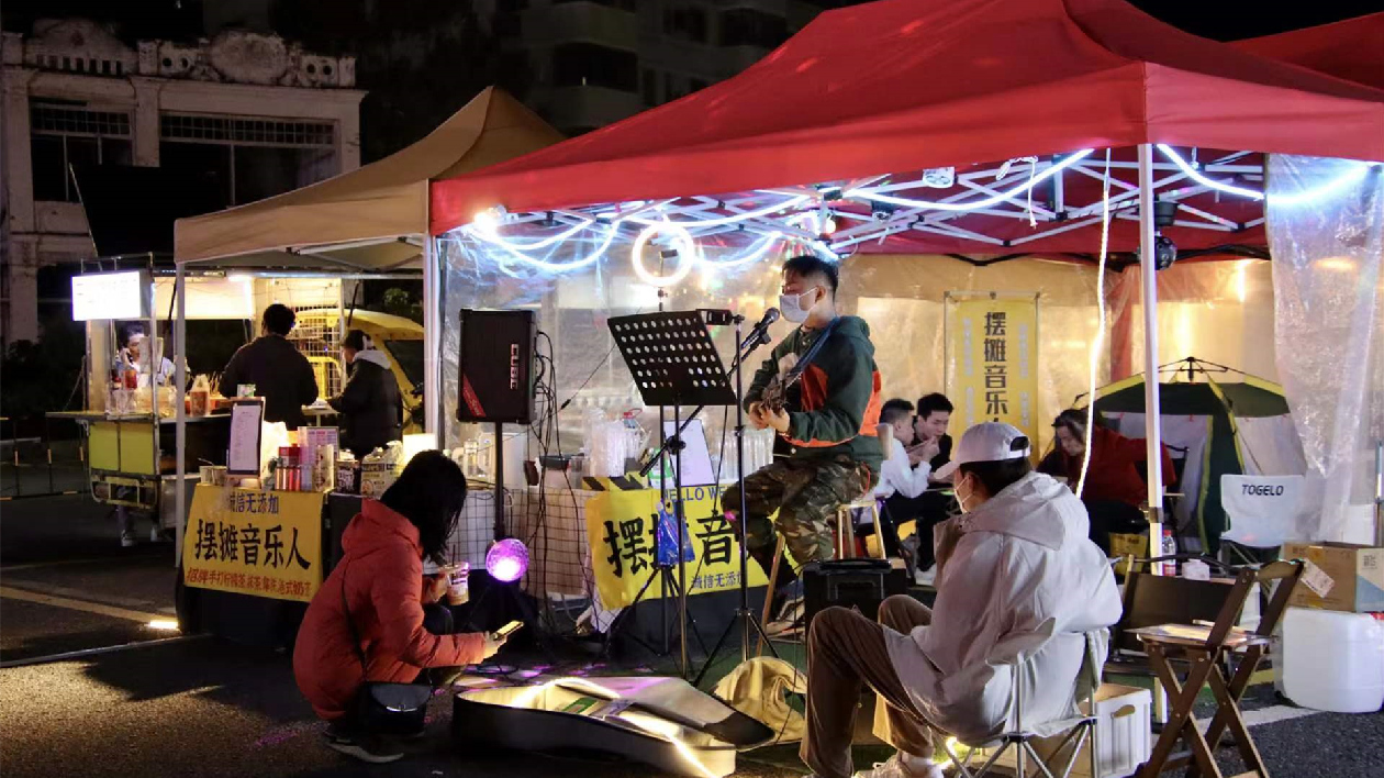 韶關湞江：夜市點亮「夜經濟」 城市「煙火氣」回歸