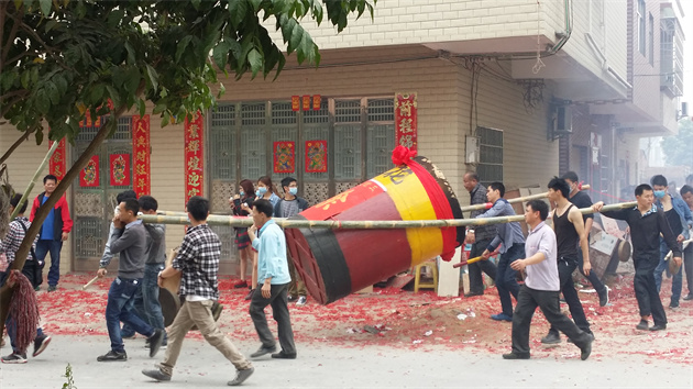 有片|祝福新生命，博羅橫河花園大鼓響徹數百年