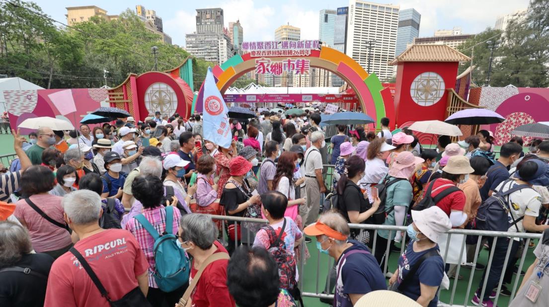 【焦點熱評】情滿維園，烈日無阻——有感於香港維園家鄉市集