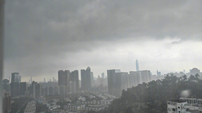 深圳市分區暴雨橙色預警生效中！