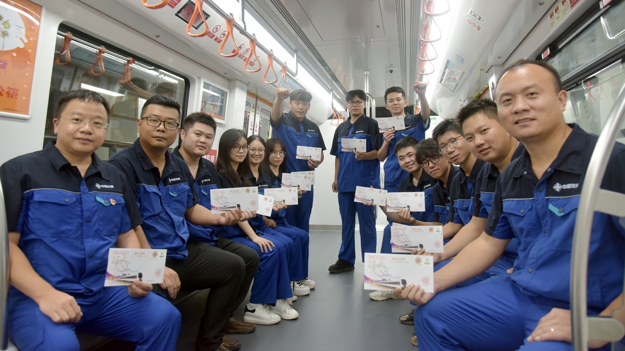 中交四航局為福州地鐵四號線列車打造現代「家園」