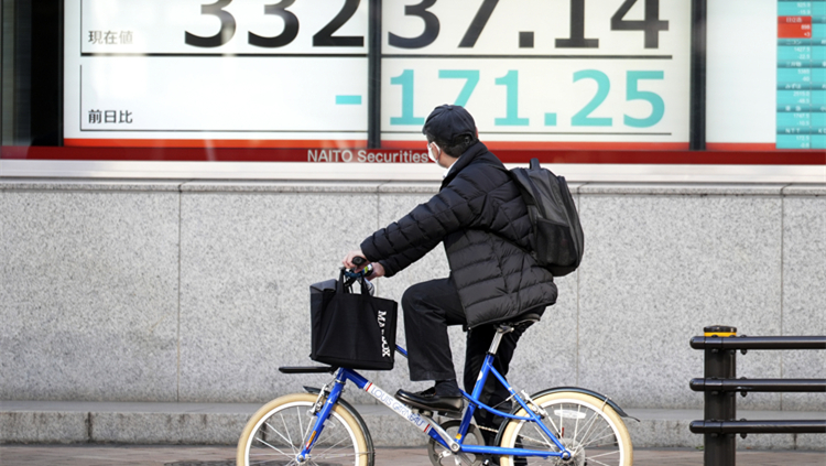 東京股市回落 日經225指數下跌1.76%