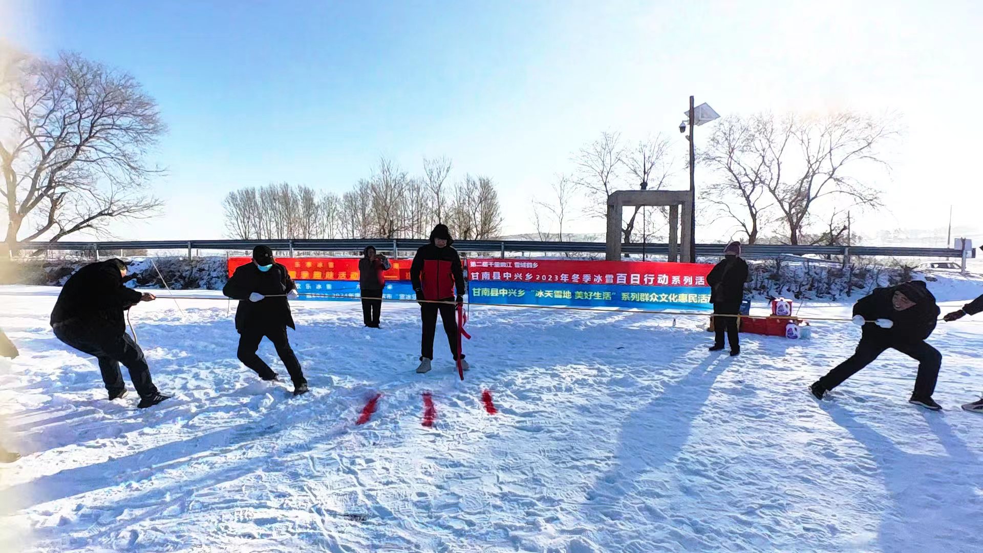 黑龍江甘南縣：冰雪運動「燃」起來