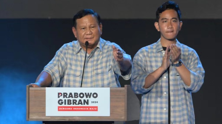 普拉博沃自行宣布勝出印尼總統選舉 另外兩候選人籲等待官方結果