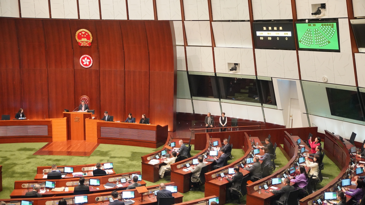 【來論】立法護穩定 香港迎來發展春天