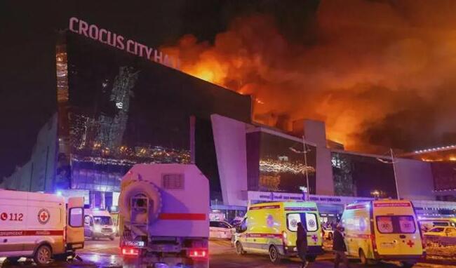 莫斯科恐襲｜多國譴責俄羅斯莫斯科近郊音樂廳恐襲事件