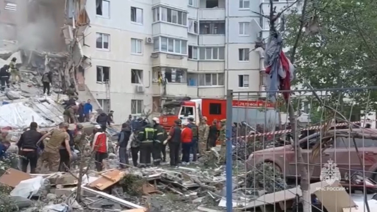 12人死亡！俄羅斯南部一居民樓遭襲坍塌