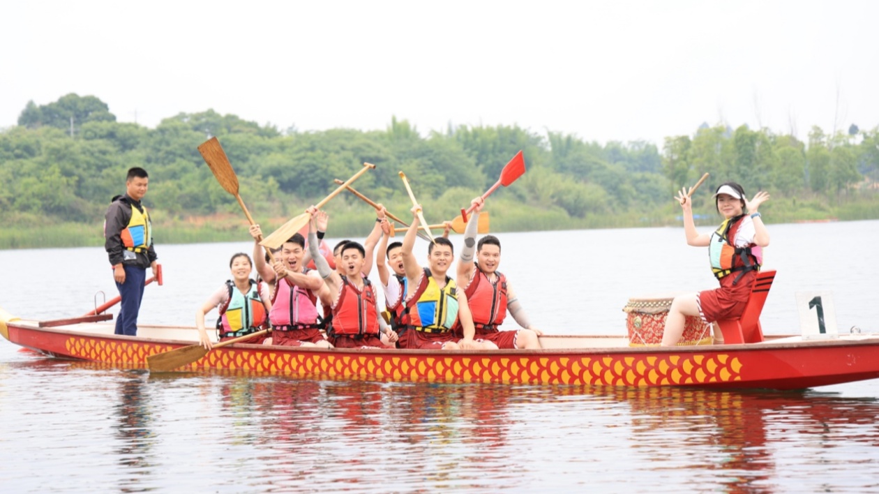 中鐵黑龍灘國際旅遊度假區加快戶外水上運動賽事打造