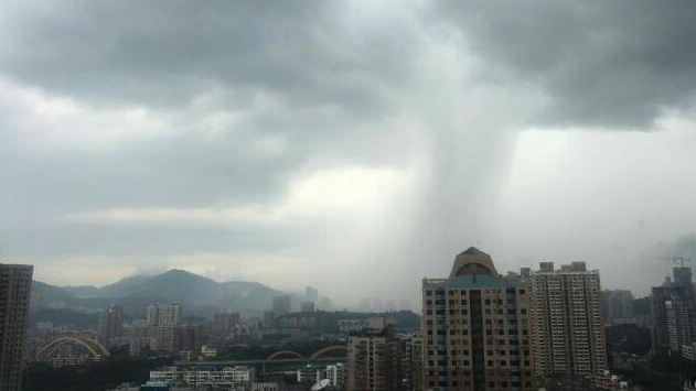 深圳分區暴雨橙色預警信號生效中！