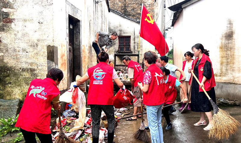  【黃山防汛救災見聞錄】歙縣：清街巷 保供水