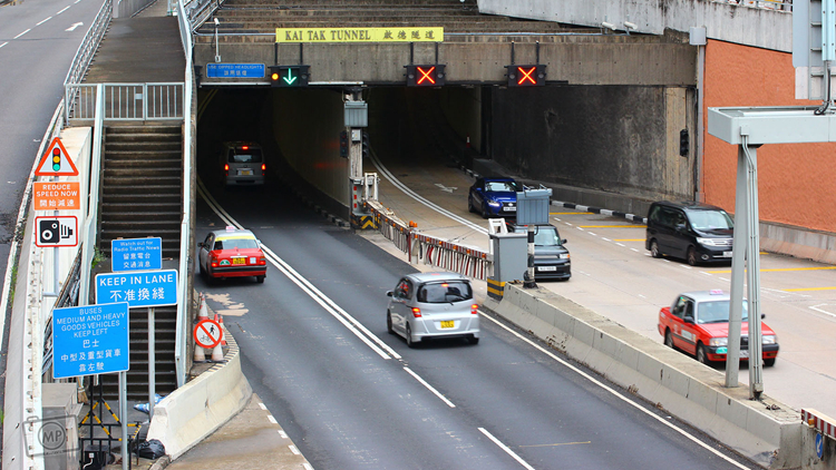 配合電影拍攝 東九龍走廊北行及啟德隧道將封路或改道