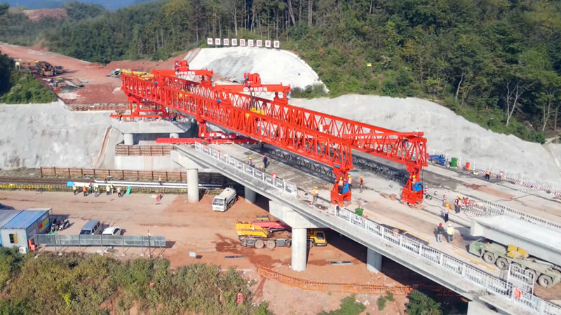 預計年底橋面通車  皖歙黟公路揚之河大橋建設提速