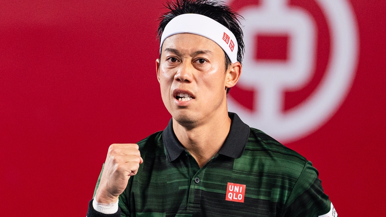 ATP香港網球賽第3日 激戰129分鐘拍走卡真洛夫 錦織圭打入8強