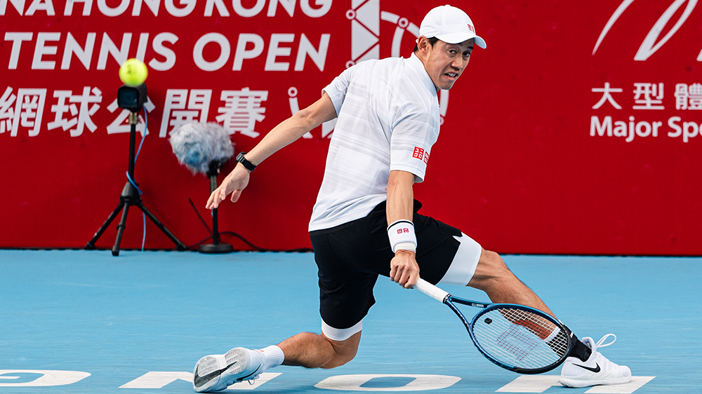 ATP香港網球賽第6日：商竣程因病退賽 錦織圭晉級決賽將對陣慕拿