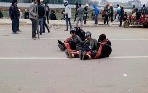 云南晋宁县爆流血冲突 8死18伤